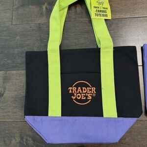 Trader Joe’s mini tote multi-colored